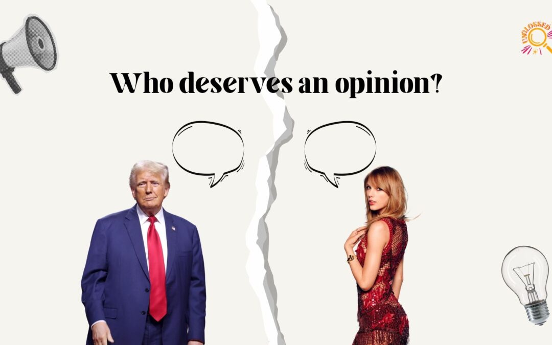 We don’t care about celebrities’ opinions, we just want them to validate ours