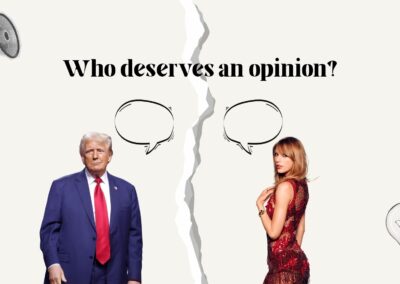 We don’t care about celebrities’ opinions, we just want them to validate ours