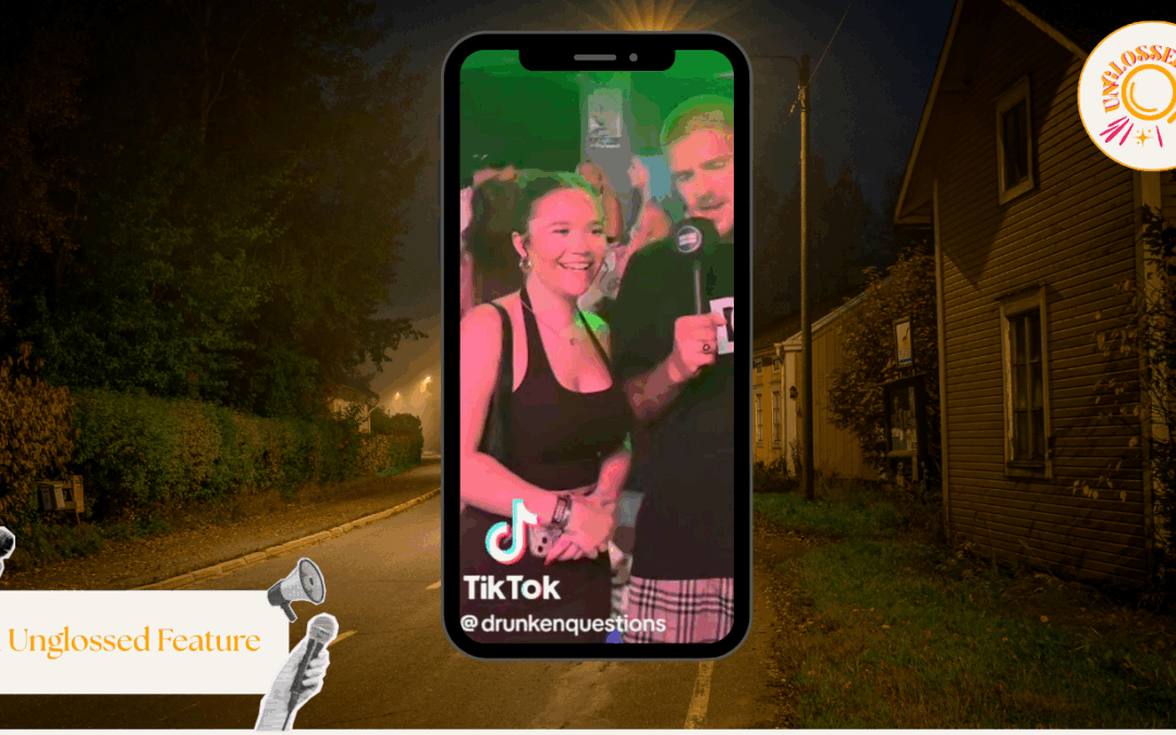 “My worst sex story went viral on TikTok”: The morality of drunken street interviews 